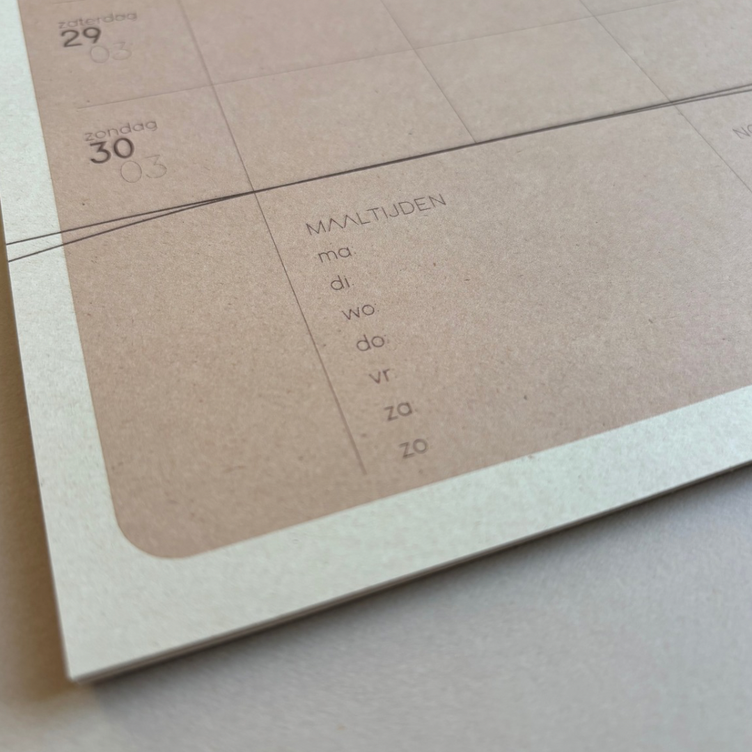 Gezinskalender (per week)