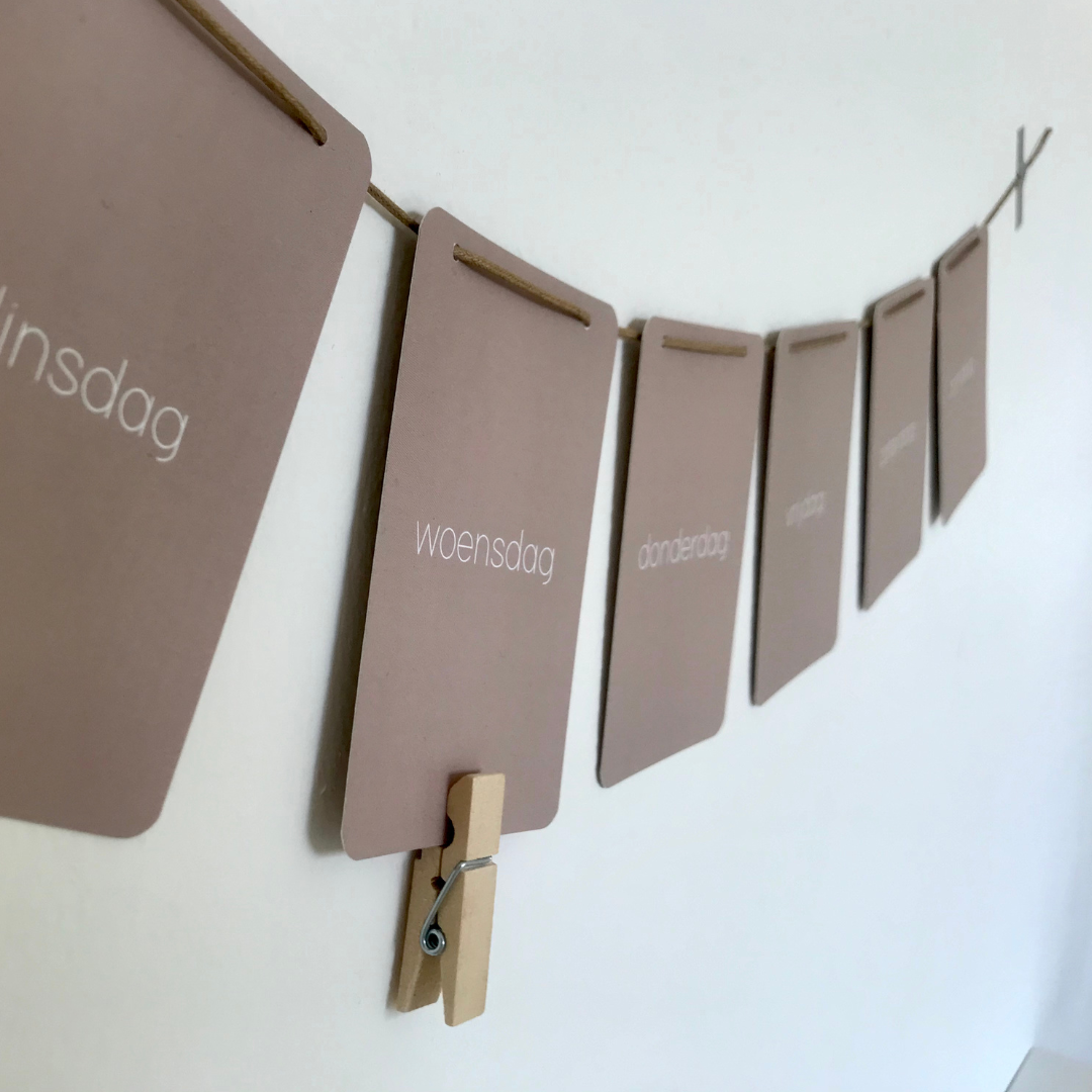 Dagen van de week slinger